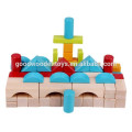 OEM Wooden Toys Wooden Wood Bricks Kids Building Blocks
